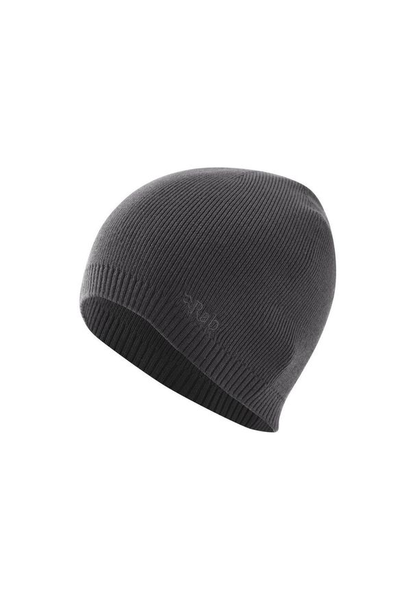 Czapka z wełny merino Rab Merino Beanie. Kolor: szary. Materiał: wełna
