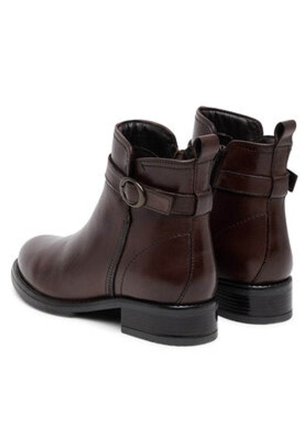 Lasocki Botki CEO-WB-DAFFY-44 Brązowy. Kolor: brązowy. Materiał: skóra