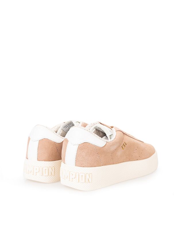 Champion Sneakersy "Era" | S10456 | Era | Kobieta | Różowy. Nosek buta: okrągły. Kolor: różowy. Materiał: skóra. Wzór: aplikacja