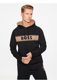 BOSS - Bluza Boss. Kolor: czarny. Materiał: bawełna #1