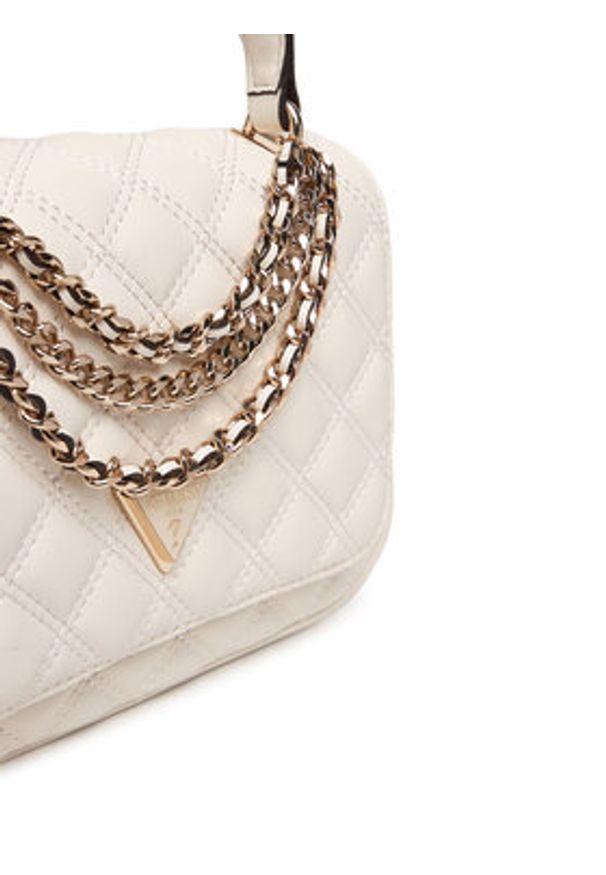 Guess Torebka HWQG96 73190 Écru. Kolor: kremowy. Materiał: skórzane