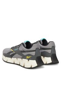 Reebok Buty do biegania ZIG DYNAMICA STR 100209976 Szary. Kolor: szary. Materiał: materiał #2