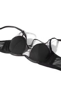 Intica - Komplet bielizny z siateczki z biustonoszem i majtkami Corabelle. Kolor: biały. Materiał: materiał #5