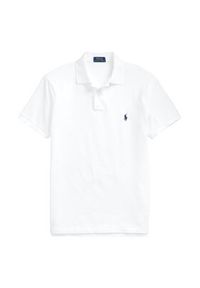 Polo Ralph Lauren Polo Core Replen 710548797 Biały Slim Fit. Typ kołnierza: polo. Kolor: biały. Materiał: bawełna #3