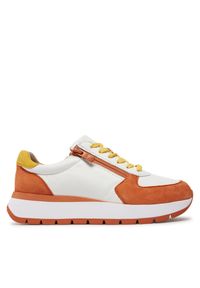 Sneakersy Caprice. Kolor: biały