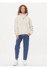 Tommy Jeans Polar New Varsity DW0DW16414 Beżowy Oversize. Kolor: beżowy. Materiał: polar, syntetyk