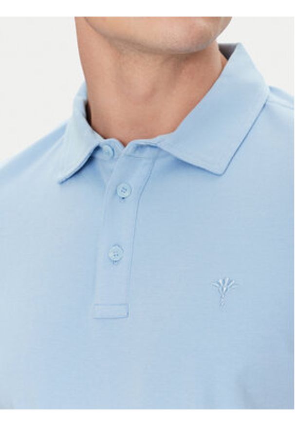 JOOP! Polo 17 JJ-10Preston 30045540 Błękitny Modern Fit. Typ kołnierza: polo. Kolor: niebieski. Materiał: bawełna