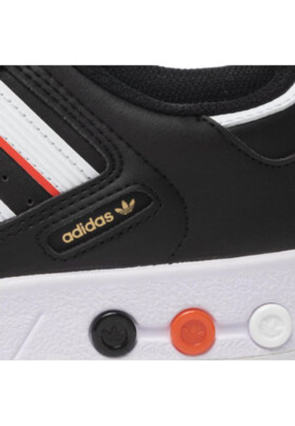 Adidas - adidas Sneakersy G.S. Court GX7029 Czarny. Kolor: czarny. Materiał: skóra