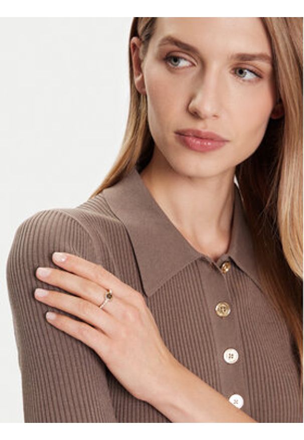 Guess Pierścionek JUBR05 522JW Złoty. Materiał: metalowe. Kolor: złoty