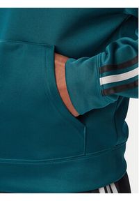 Adidas - adidas Bluza adicolor Spacer KS7423 Zielony ciemny Oversize. Okazja: na spacer. Kolor: zielony. Materiał: bawełna #4