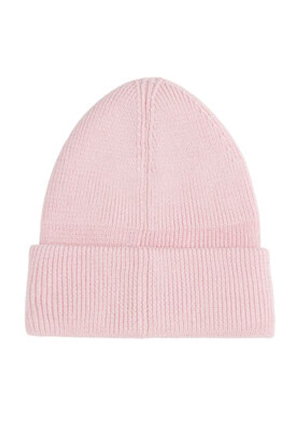 Tommy Jeans Czapka Tjw Linear Beanie AW0AW17913 Różowy. Kolor: różowy. Materiał: materiał, bawełna