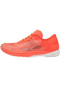 Buty do biegania damskie Mizuno Wave Duel 3. Kolor: pomarańczowy. Model: Mizuno Wave