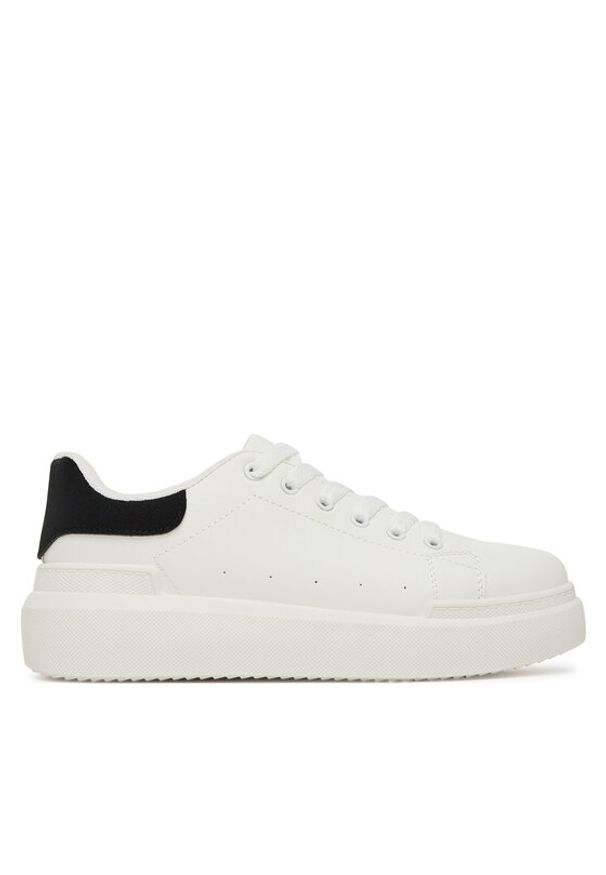 DeeZee Sneakersy 6100 Biały. Kolor: biały. Materiał: materiał, syntetyk