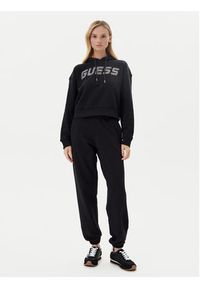Guess Bluza V5GQ09 KCRP0 Czarny Relaxed Fit. Kolor: czarny. Materiał: bawełna