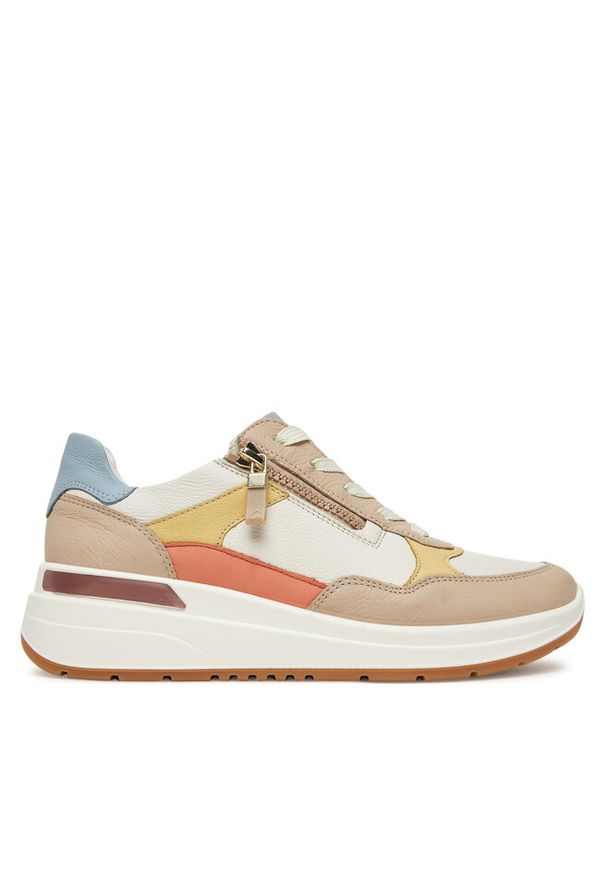 Sneakersy Ara. Kolor: biały