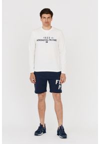 Aeronautica Militare - AERONAUTICA MILITARE Longsleeve biały męski, Rozmiar XL. Kolor: biały. Długość rękawa: długi rękaw. Długość: długie #4