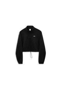 Bluzy sportowa damska Vans Left Chest Half Zip. Kolor: czarny. Sport: skateboard