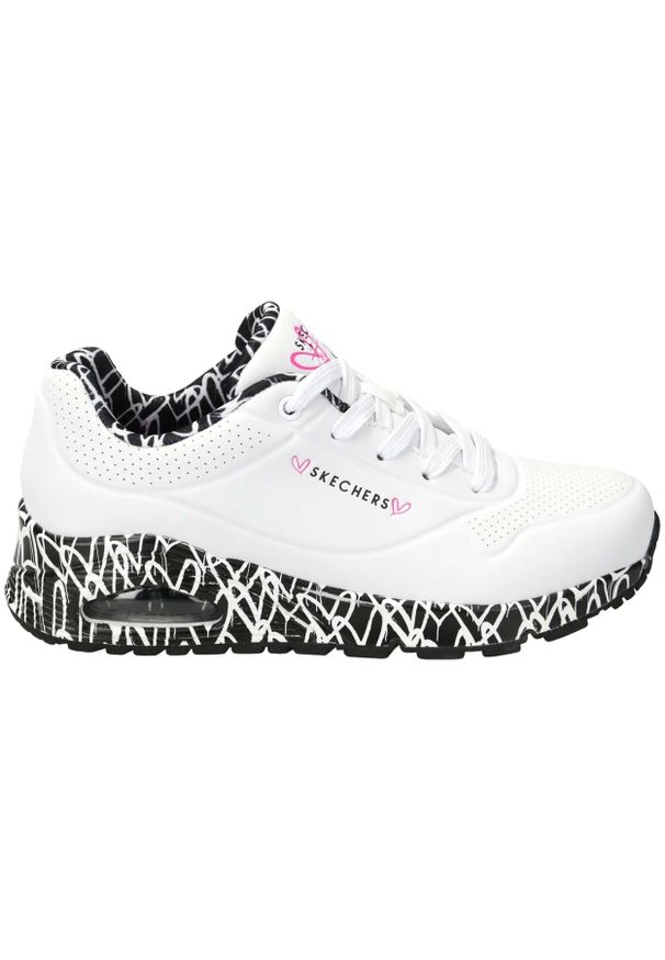 skechers - Buty sportowe dziecięce chłopięce Skechers Skech Tracks. Okazja: na uczelnię. Kolor: biały. Model: Skechers Sport. Sport: turystyka piesza