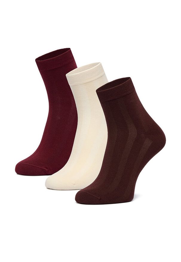 Skarpety krótkie Nine West. Kolor: czerwony