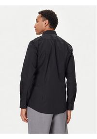 Hugo - HUGO Koszula Keidi 50549775 Czarny Slim Fit. Kolor: czarny. Materiał: bawełna #3