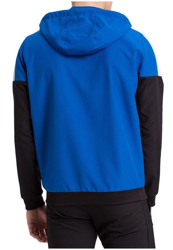 ERIMA - Kurtka z kapturem Erima Tracktop Squad. Typ kołnierza: kaptur. Kolor: wielokolorowy, niebieski, czarny. Sport: fitness, piłka ręczna