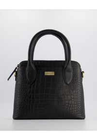 Venezia - TORBA Z MOTYWEM ZWIERZĘCYM VNZ-04 CR-FL BLA. Wzór: motyw zwierzęcy. Materiał: skórzane #1