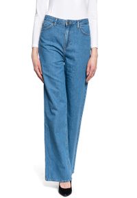 Lee - LEE A LINE FLARE DAMSKIE SPODNIE JEANSOWE L31SLJMV #8