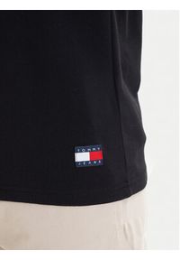 Tommy Jeans T-Shirt DM0DM22551 Czarny Regular Fit. Kolor: czarny. Materiał: bawełna #5