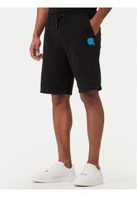 Karl Lagerfeld - KARL LAGERFELD Szorty sportowe 705118 562900 Czarny Loose Fit. Kolor: czarny. Materiał: bawełna. Styl: sportowy #1