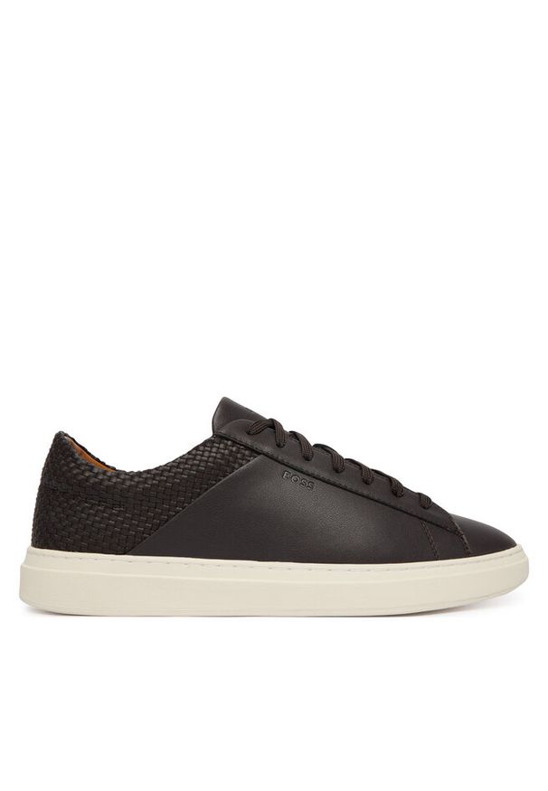 Sneakersy BOSS. Kolor: brązowy