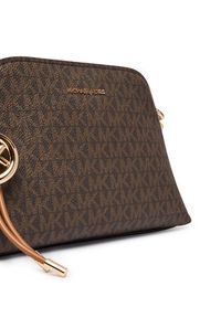 MICHAEL Michael Kors Torebka Freddie 32T6GX4C1B Brązowy ciemny. Kolor: brązowy. Materiał: skórzane #3