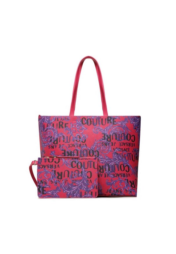 Torebka Versace Jeans Couture. Kolor: różowy