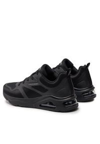 skechers - Skechers Sneakersy Tres-Air Uno-Revolution-Airy 183070/BBK Czarny. Kolor: czarny. Materiał: materiał #6