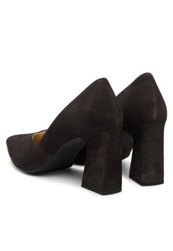 HÖGL Szpilki 0-187502-66000 Szary. Kolor: szary. Materiał: welur, skóra. Obcas: na szpilce