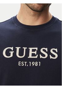 Guess T-Shirt M6YI41 K4227 Granatowy Regular Fit. Kolor: niebieski. Materiał: bawełna #2