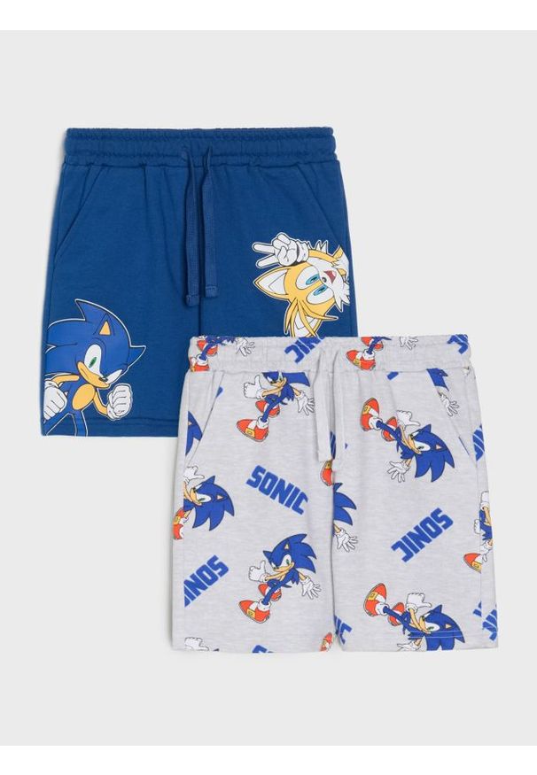 Sinsay - Szorty 2 pack Sonic The Hedgehog - wielobarwny