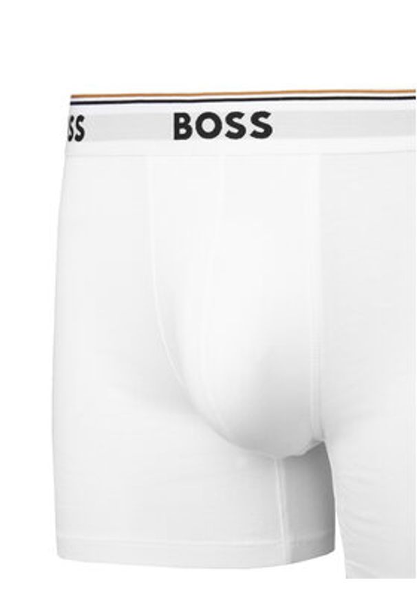 BOSS Komplet bokserek 50475282 Biały. Kolor: biały. Materiał: bawełna