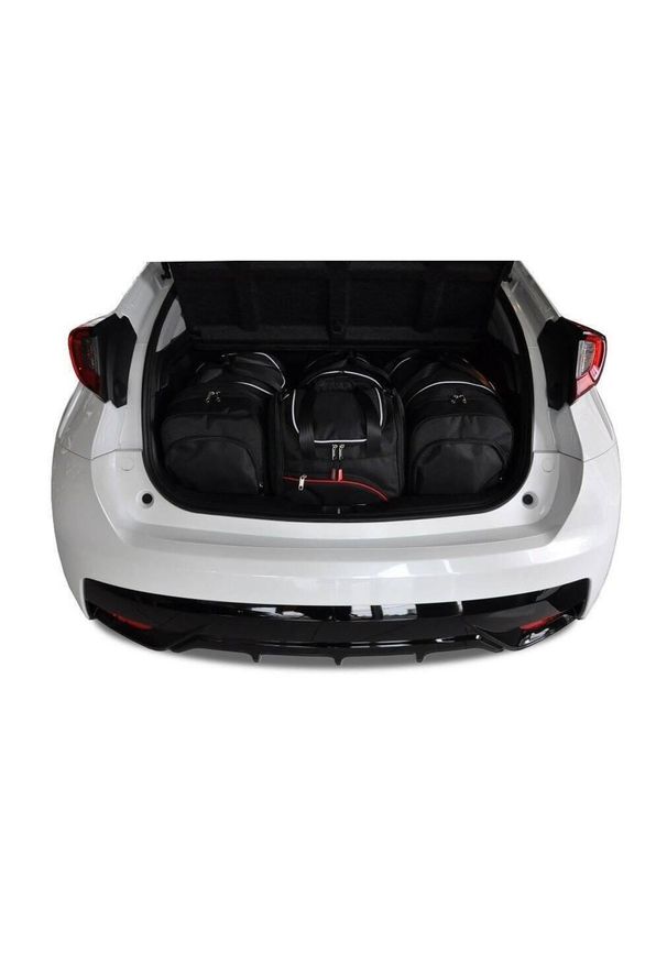 KJUST - Torby Do Bagażnika Honda Civic Hatchback 2012-2017 4Szt Kjust. Kolor: czarny. Styl: sportowy