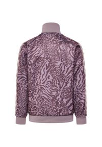 Dziecięca bluza dresowa Hummel hmlWild. Kolor: wielokolorowy, fioletowy, różowy. Materiał: dresówka. Wzór: motyw zwierzęcy #2