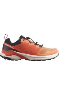 salomon - Buty trekkingowe męskie Salomon Trailowe X-adventure. Kolor: pomarańczowy. Materiał: materiał. Szerokość cholewki: normalna. Sport: bieganie