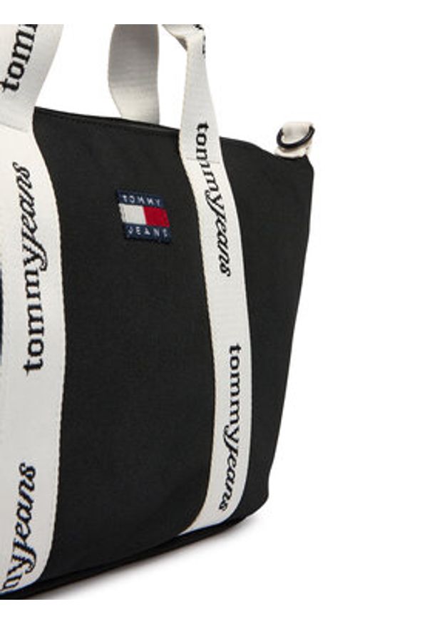 Tommy Jeans Torebka Ess Daily Mini Tote AW0AW18460 Czarny. Kolor: czarny