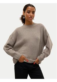 Vero Moda Sweter Boom 10320463 Szary Loose Fit. Kolor: szary. Materiał: syntetyk #5