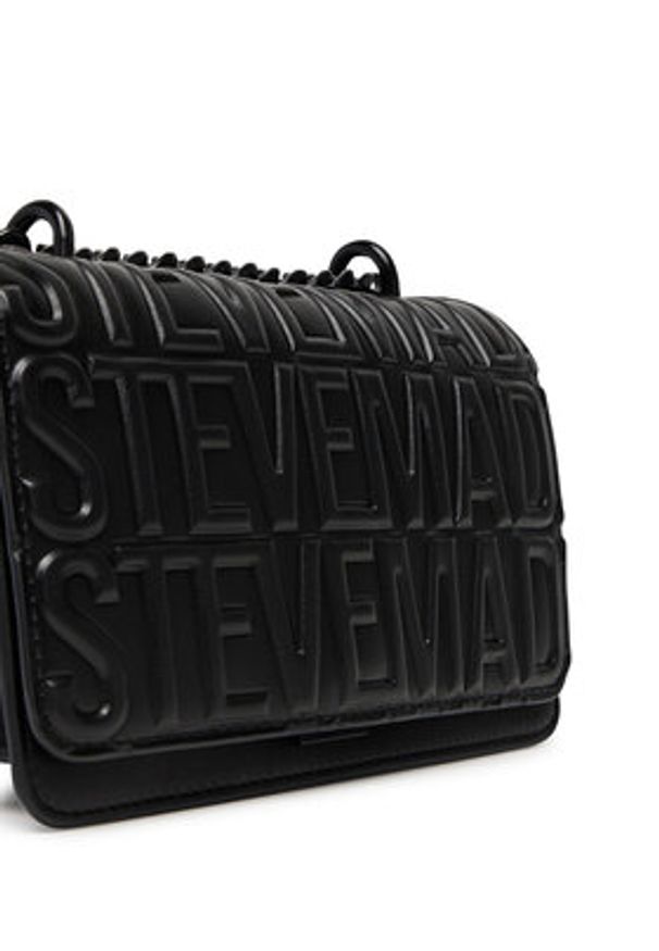 Steve Madden Torebka Bcarbon SM13002237 Czarny. Kolor: czarny. Materiał: skórzane