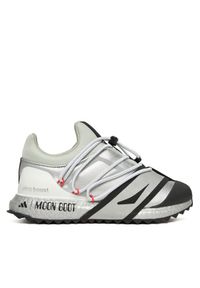 Adidas - adidas Sneakersy Moon Boot Ub JQ7847 Srebrny. Kolor: srebrny. Materiał: materiał