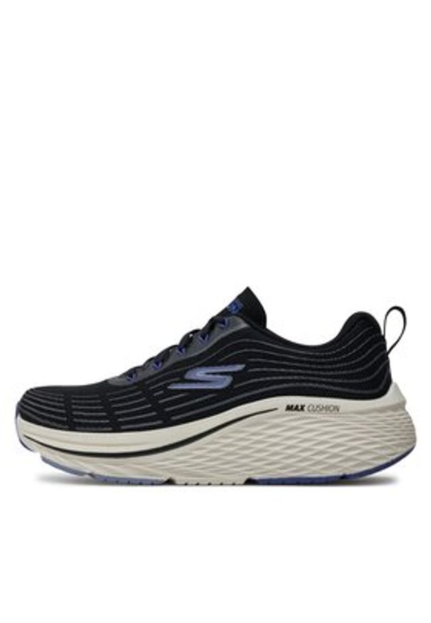 skechers - Skechers Buty do biegania Max Cushioning Elite 2.0- 129600/BKPR Czarny. Kolor: czarny. Materiał: materiał