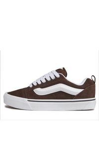 Vans Tenisówki Knu Skool VN0009QCNWH1 Brązowy. Kolor: brązowy. Materiał: materiał