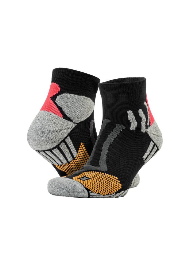 SPIRO - Techniczne Skarpety Uciskowe Unisex Dla Dorosłych. Kolor: czarny. Sport: turystyka piesza