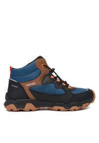Trekkingi Geox. Kolor: niebieski. Sport: turystyka piesza