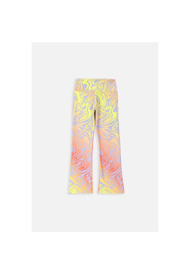 Legginsy do gimanstyki dla dzieci Lemon Explore WL4 szerokie nogawki. Okazja: na co dzień, na uczelnię. Kolor: wielokolorowy. Materiał: poliester, elastan. Styl: sportowy, casual