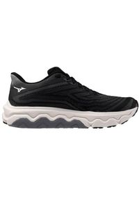 Buty do chodzenia męskie Mizuno Wave Horizon 8. Zapięcie: sznurówki. Kolor: biały, wielokolorowy, czarny. Materiał: materiał, syntetyk, tkanina. Szerokość cholewki: normalna. Model: Mizuno Wave. Sport: turystyka piesza